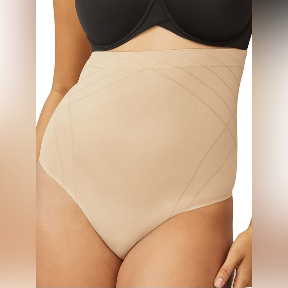 🌙 B5 - Maidenform High Waist Thong - Nude